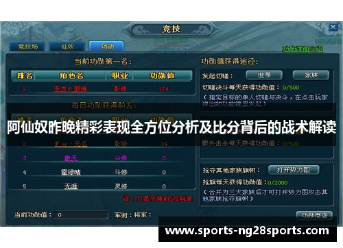 阿仙奴昨晚精彩表现全方位分析及比分背后的战术解读